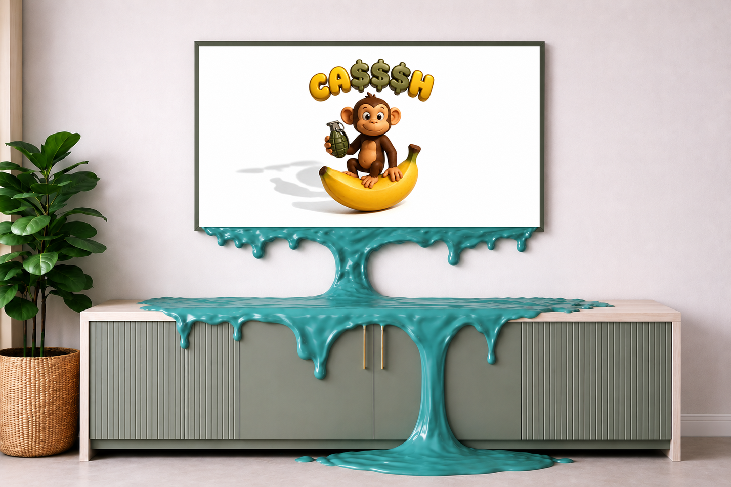 MENACE THE MONKEY (Print)