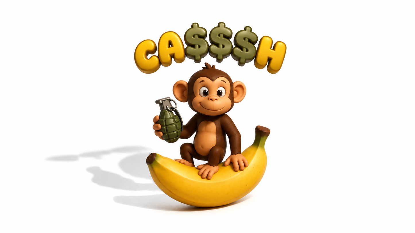 MENACE THE MONKEY (Print)