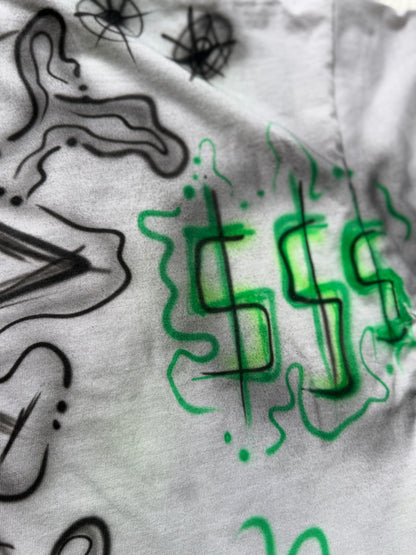 “MONEY COME$ & GOE$” CA$$$H x Dre Ski - Collectors T-Shirt
