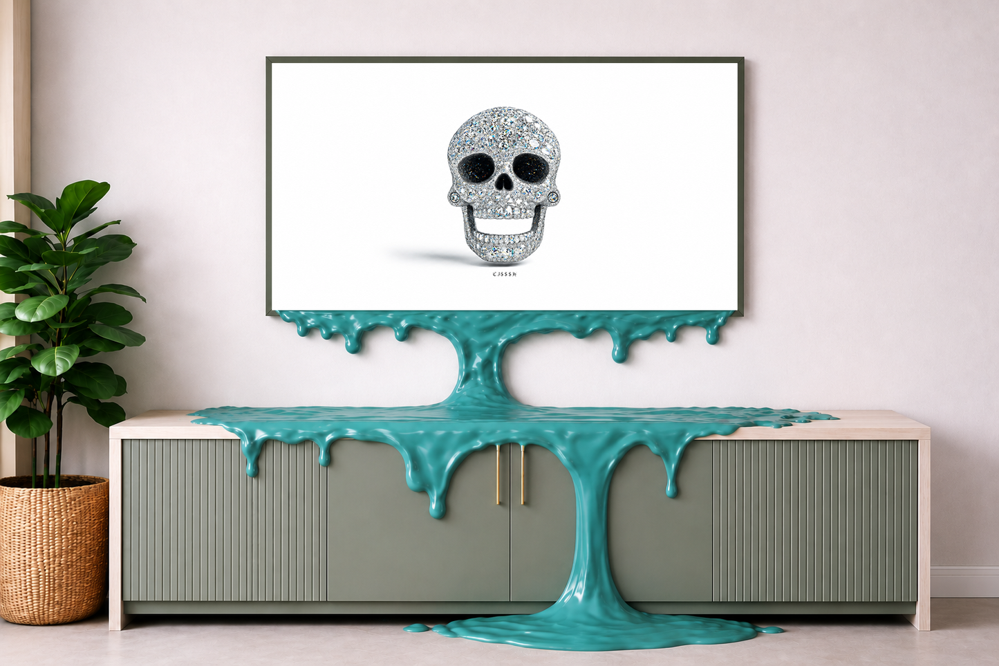 DIAMOND $KULL (Print)